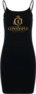 Kleid - Stretch Jersey Slim Dress - Consdaple Premium - schwarz