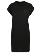 Kleid - Turtle Extended Shoulder Dress - Black Sun - Iron - Motiv 2 - schwarz