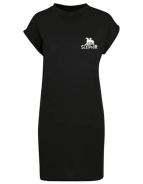 Kleid - Turtle Extended Shoulder Dress - Sleipnir - Logo - schwarz