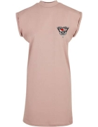 Kleid - Turtle Extended Shoulder Dress - Krawallgirl - Motiv 3-2 - dusk rose