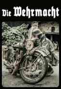 Blechschild - Die Wehrmacht - Schnelle Truppe (56)+++EINZELSTÜCK+++