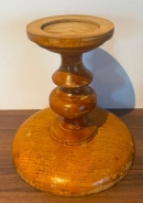 Orginal Vintage Holz Kerzenhalter - aufwendig gedrechselt - Kammerleuchter - Kerzenständer - Variante 2 +++EINZELSTÜCK+++
