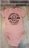 Baby-Bodie - Eiserner Löwe - Stammgast - rosa +++NUR WENIGE DA+++