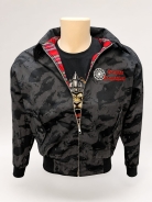 Harrington Jacke - bestickt - Division Deutschland - night camo