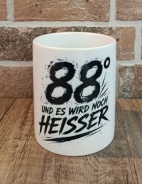 Tasse - 88° und es wird noch heisser