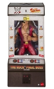 WWE - Elite Collection x Street Fighter - The Rock Final Boss als M. Bison - Figur +++EINZELSTÜCK+++