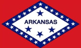 Fahne - Arkansas