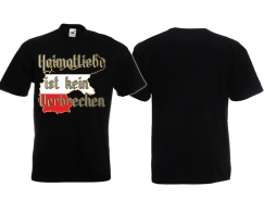 Frauen T-Shirt - Heimatliebe ist kein Verbrechen - Kaiserreich - schwarz
