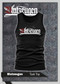 Muskelshirt/Tank Top - Blutzeugen - Schriftzug - schwarz