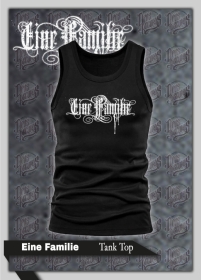 Muskelshirt/Tank Top - Eine Familie - Frontdruck - schwarz