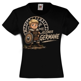 Kinder T-Shirt - Kleiner Germane - Motiv 3 - schwarz