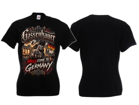 Frauen T-Shirt - Gassenhauer - Hellcome to Germany
