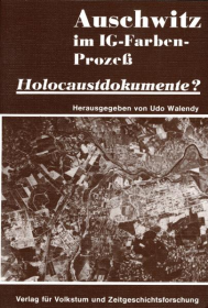 Buch - Udo Walendy - Auschwitz im IG Farben Prozess