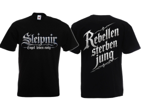 T-Hemd - Sleipnir - Engel leben ewig - Rebellen sterben jung - Motiv 2