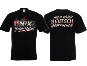Frauen T-Shirt - Nix Yallah Yallah - Hier wird Deutsch gesprochen - Motiv 2