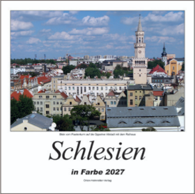 +++VORBESTELLTUNG+++ Kalender - Heimatkalender - Schlesien 2027