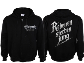 Kapuzenjacke - Sleipnir - Engel leben ewig - Rebellen sterben jung - Motiv 2