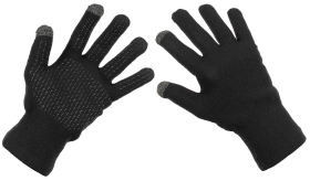 Fingerhandschuhe - wasserdicht - schwarz