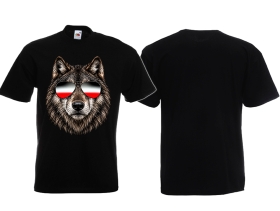 Frauen T-Shirt - Brille - Wolf - SWR