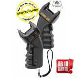 Elektroschocker - PTB - Power 200.000 V inkl. Sicherheitsleine (Schwarz)