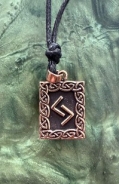 Runen Amulett - Jera - Bronze