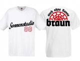 Frauen T-Shirt - Sonnenstudio 88 - weiß