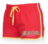 Frauen - Shorts Racist - rot